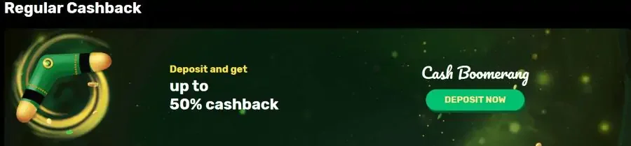 Cash boomerang get back in the game 